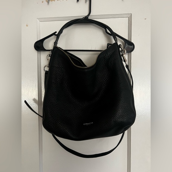Coach Handbags - Nearly Vintage Coach Bleecker Sullivan Pebbled Leather Hobo Bag - 2014 - Black